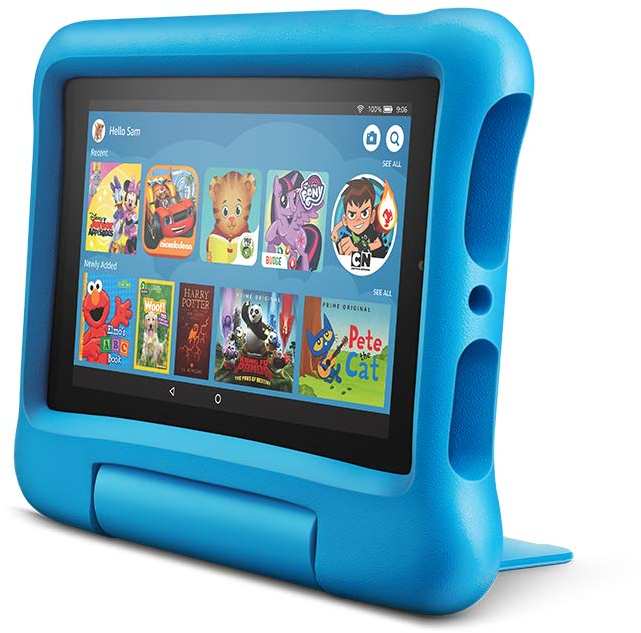 Picture 3 of the Amazon Fire 7 Kids Edition 2019.