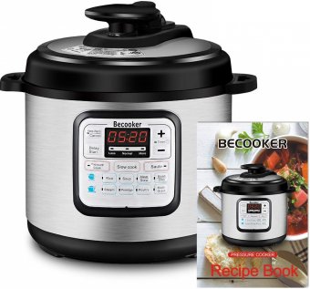 The Becooker 4Qt Electric Pressure Cooker, by Becooker