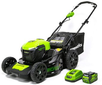 The Greenworks MO40L410, by Greenworks