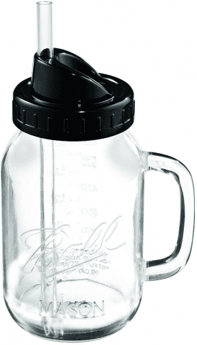 Picture 1 of the Oster Fresh Blend N Go Mason Jar.