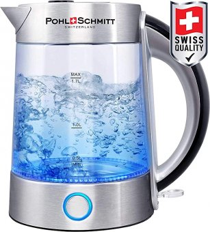 The Pohl Schmitt Premium Electric Tea Kettle, by Pohl Schmitt