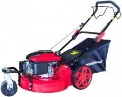 The Powersmart 20-inch 3-in-1 196cc gas self propelled mower, by PowerSmart