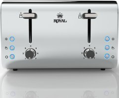 The Royal Stainless Steel 4-Slice, by Royal