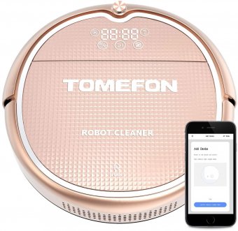 The Tomefon Robotic Vacuum Cleaner, by Tomefon