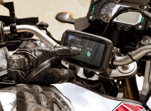 Picture 3 of the TomTom Rider 550.
