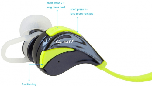 Picture 2 of the Totu Bluetooth Headset.