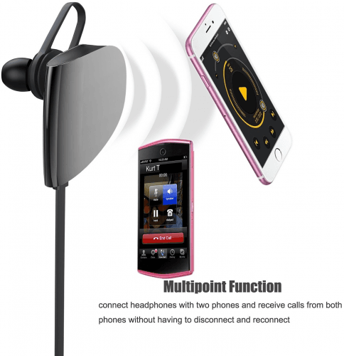 Picture 2 of the Vomach Bluetooth Earphones.
