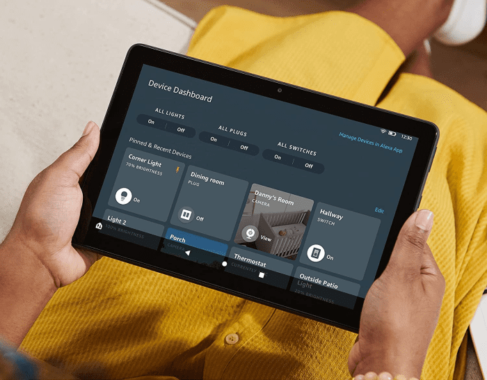Picture 1 of the Amazon Fire HD 10 Plus 2021.