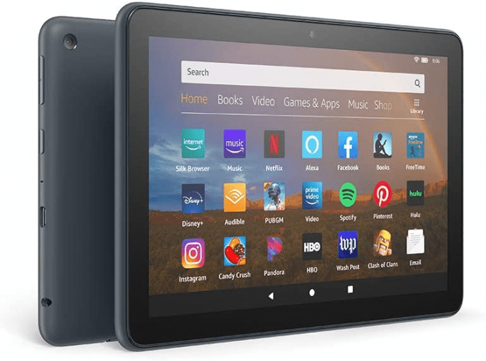 Picture 1 of the Amazon Fire HD 8 Plus 2020.