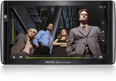 Picture 4 of the Archos 101 Internet Tablet.