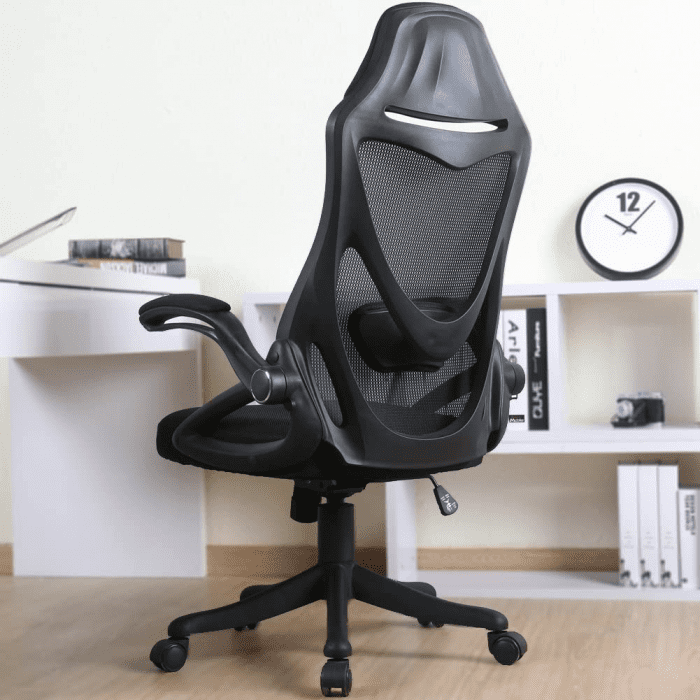 Picture 1 of the Berlman 28-inch High Back Mesh Office Chair.