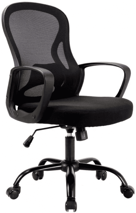 Picture 1 of the Berlman Mid Back Mesh Office Chair.