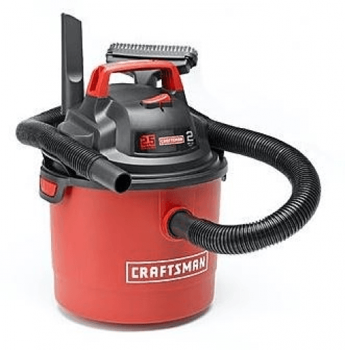 Picture 2 of the Craftsman Portable Wall Mount Wet or Dry Vacuum.