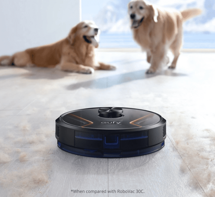 Picture 2 of the Eufy Robovac X8 Hybrid.