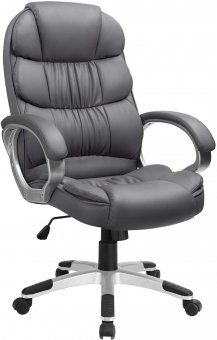 Furmax PU Leather 27.9-inch High Back Chair