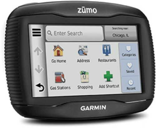 Picture 1 of the Garmin zumo 350LM.