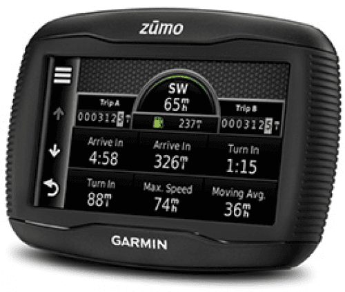 Picture 2 of the Garmin zumo 350LM.