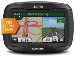 The Garmin zumo 350LM, by Garmin