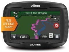 The Garmin Zumo 390LM, by Garmin