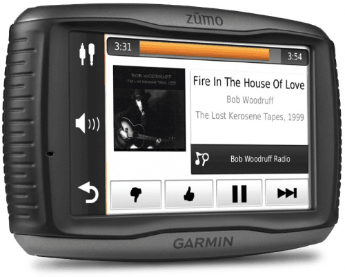 Picture 2 of the Garmin Zumo 590LM.