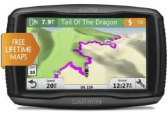 The Garmin Zumo 595LM, by Garmin