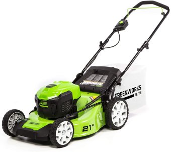 The Greenworks M-210, by Greenworks