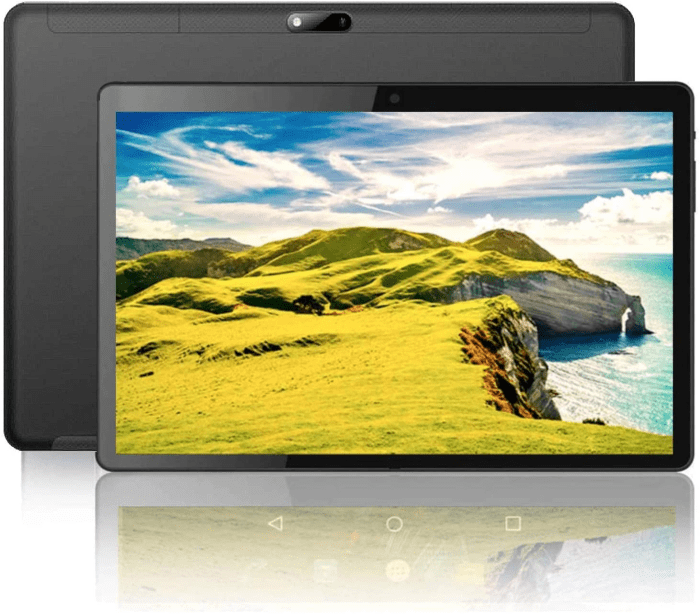 Picture 1 of the IBBWB 10-inch Android 9 Tablet.