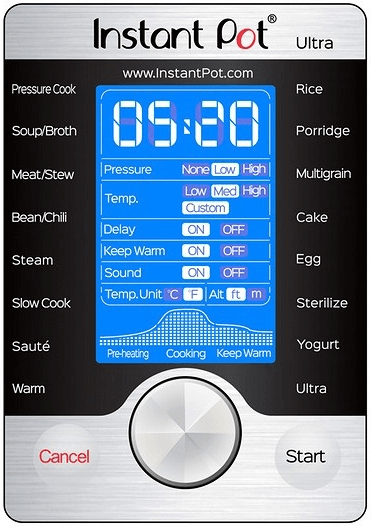 Picture 2 of the Instant Pot Ultra 80.