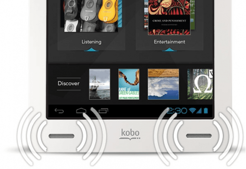 Picture 1 of the Kobo Arc.