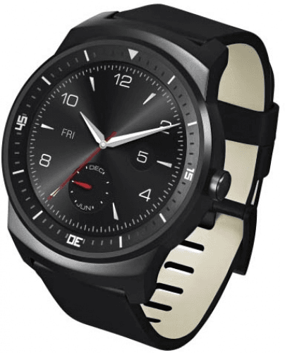 Picture 2 of the LG G Watch R.