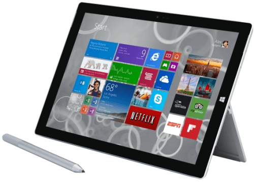 Picture 2 of the Microsoft Surface Pro 3.