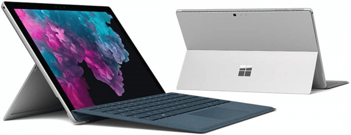 Picture 1 of the Microsoft Surface Pro 6.