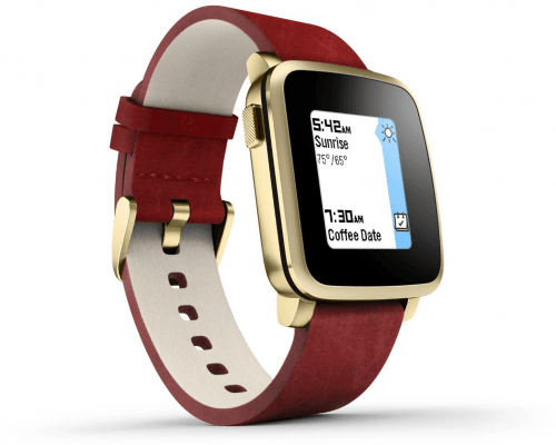 Picture 3 of the Pebble Time Steel.