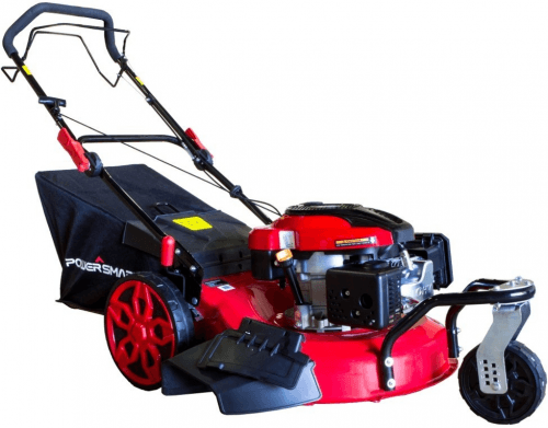 Picture 1 of the Powersmart 20-inch 3-in-1 196cc gas self propelled mower.