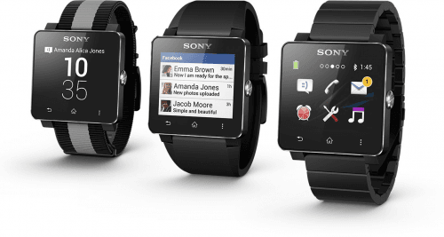 Picture 2 of the Sony SmartWatch 2.