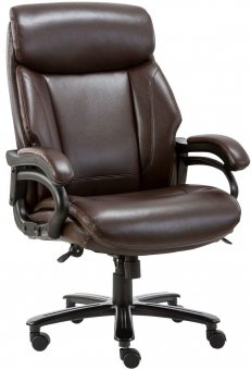 StarSpace 400lbs Big And Tall Bonded Leather Office Chair