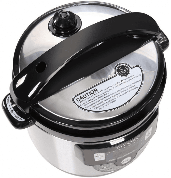 Picture 3 of the Tayama 6Qt Pressure Cooker.