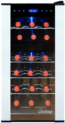 Picture 3 of the Vinotemp VT-18PTED-2Z.