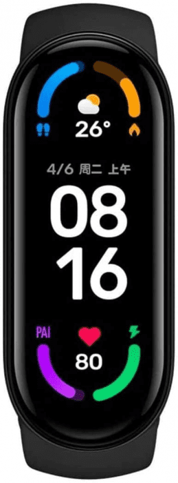 Picture 2 of the Xiaomi Mi Band 6.